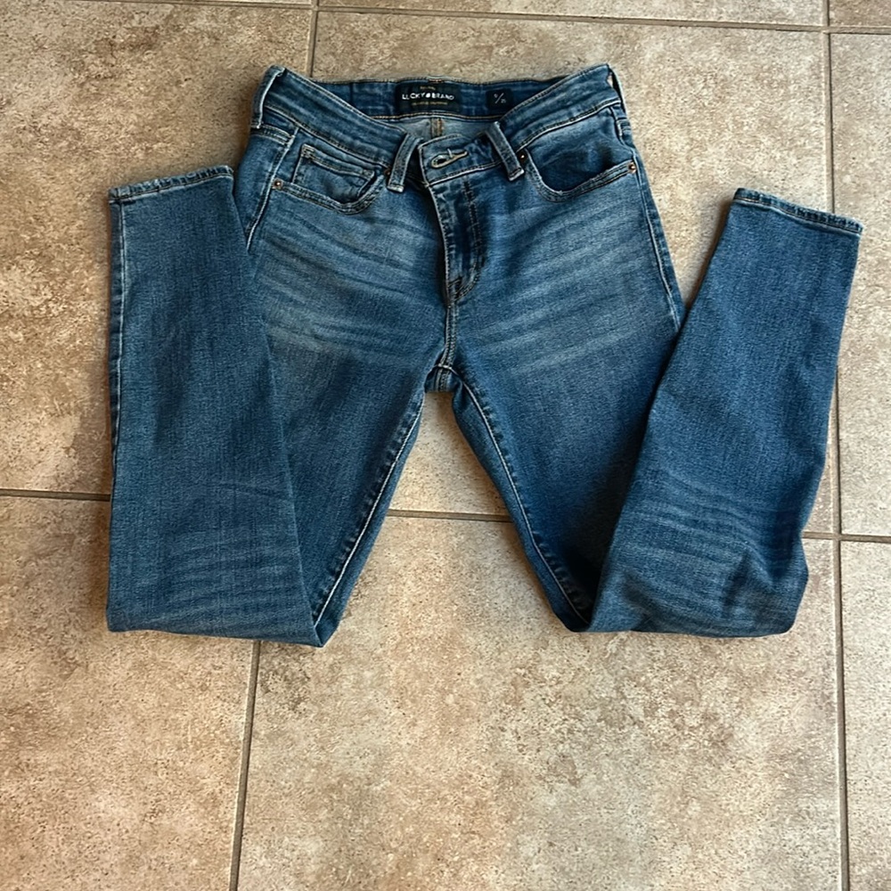 Lucky brand jeans, super skinny size 25/0 excellent condition